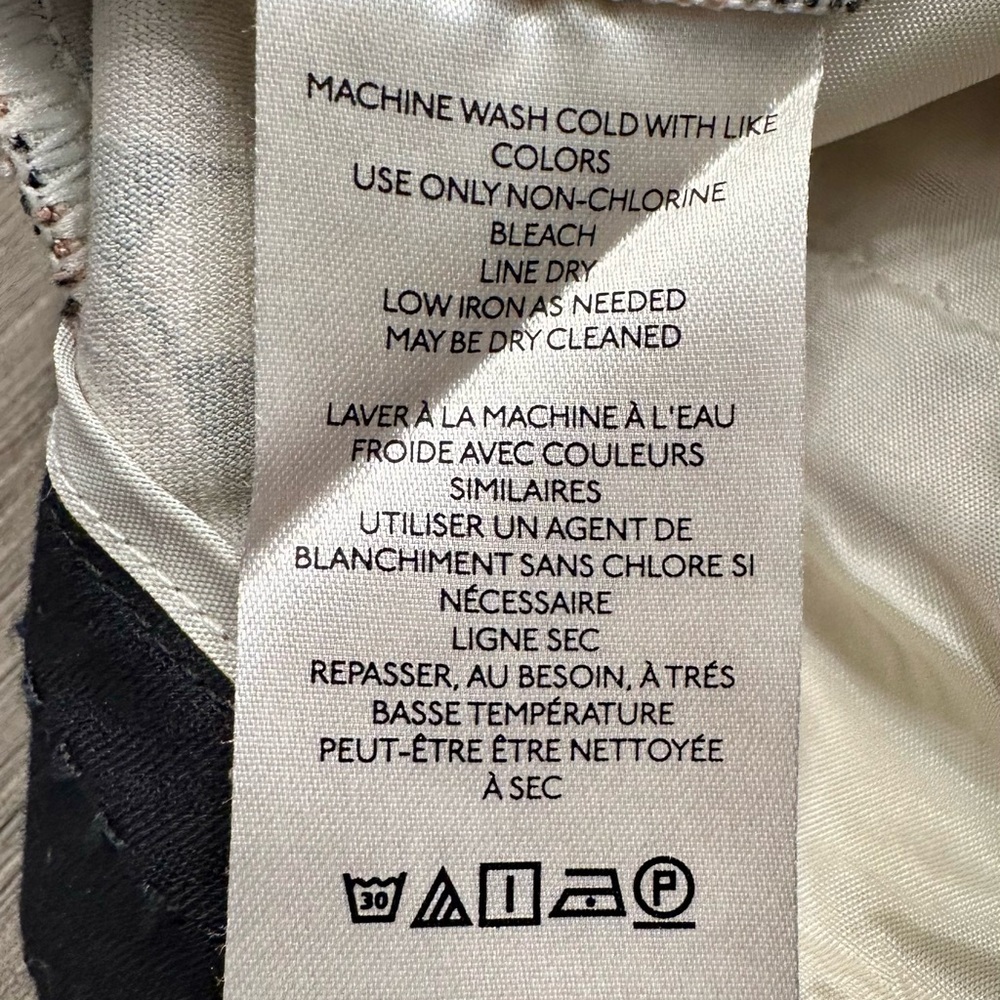Anthropologie The Essential Collection Print Pants – Size 6 - Picture 6 of 8